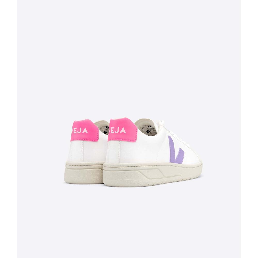 Veja URCA CWL Sko Dame White/Purple/Pink | NO 563CTV